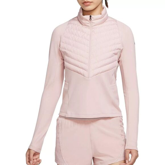 NIKE women XL THERMA-FIT RUN DIVISION REFLECTIVE HYBRID RUNNING JACKET - Picture 1 of 10